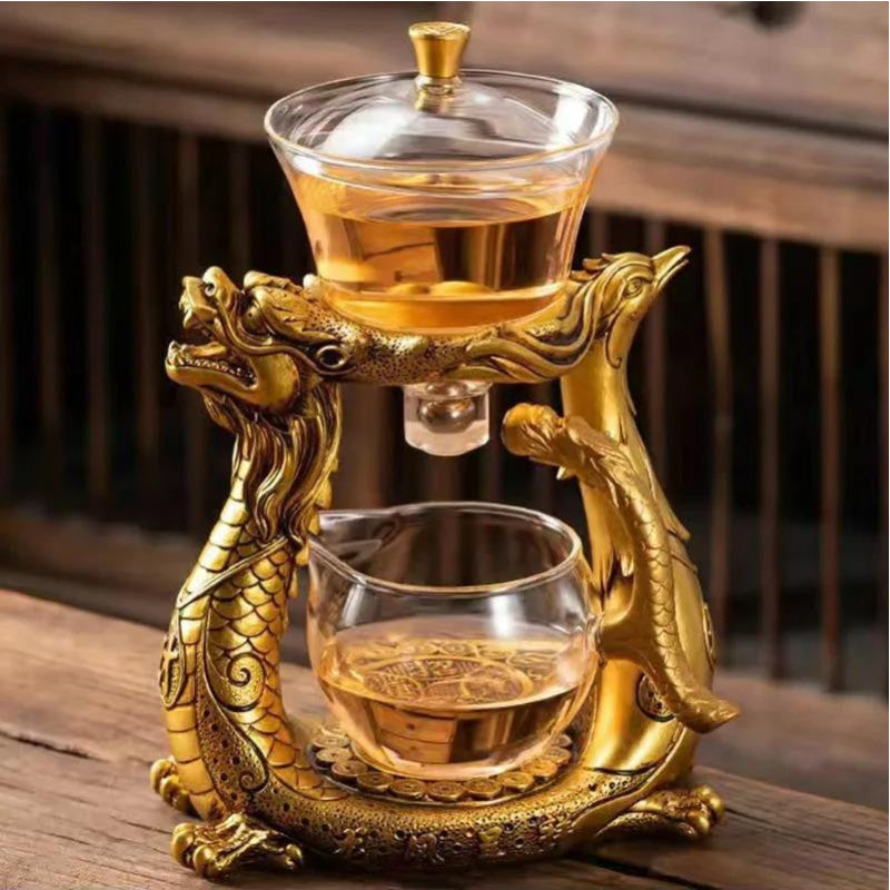 Mythical Dragon semi-automatic teapot