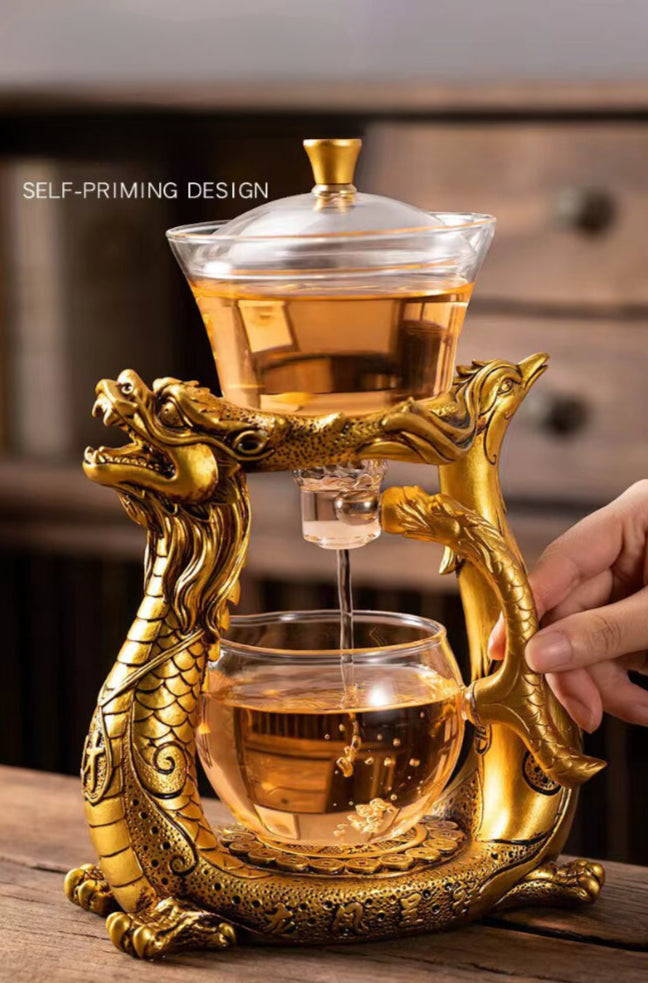 Mythical Dragon semi-automatic teapot